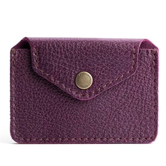 EUC💜Portland Leather LoveBug Wallet Plus Plum - Picture 2 of 11